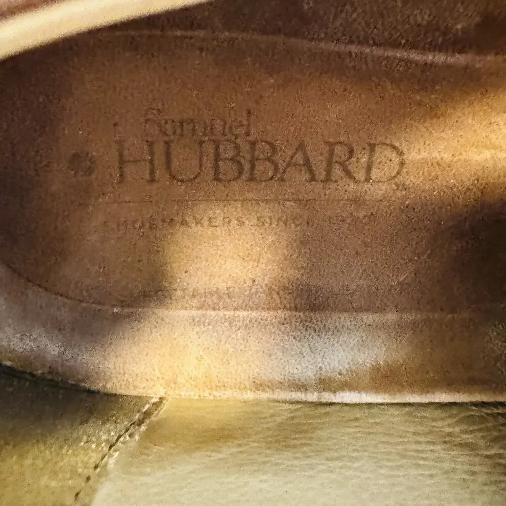 Samuel Hubbard Shoes Mens 11.5 Brown Leather Oxford Comfort Casual Vibram Sole